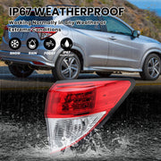 DURAFORCE Pair Tail lights For 2016-2022 Honda HR-V HRV Rear Brake Lamp Assembly W/O Bulbs