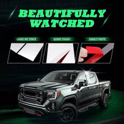 DURAFORCE Stainless Steel Pillar Post Trim for Chevy Silverado Sierra for GMC 2019-2025