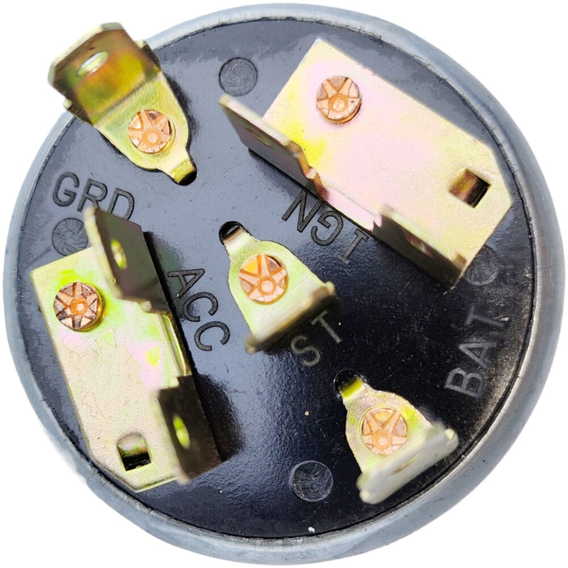 P27-1048 577.59548WC Ignition Switch With Key for Kenworth 4 Position 7 Pin