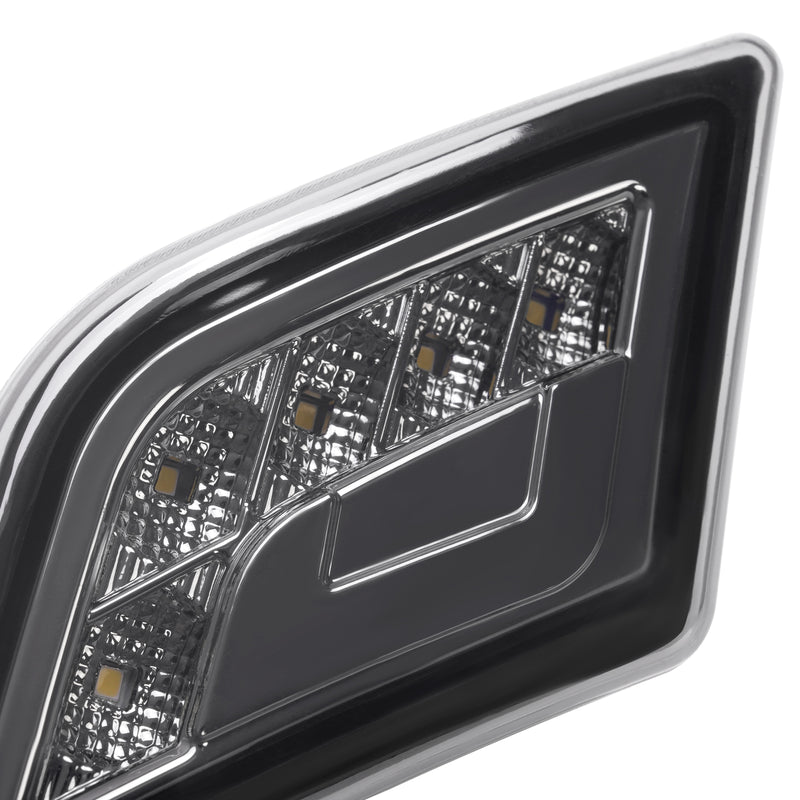 LED Smoke Side Marker Corner Lights for Mercedes-Benz C300 C350 C63 AMG 08-11