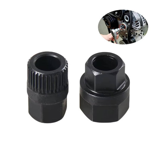 DURAFORCE 33 Spline Hexagon Alternator Clutch Free Wheel Pulley Removal Installation Tool