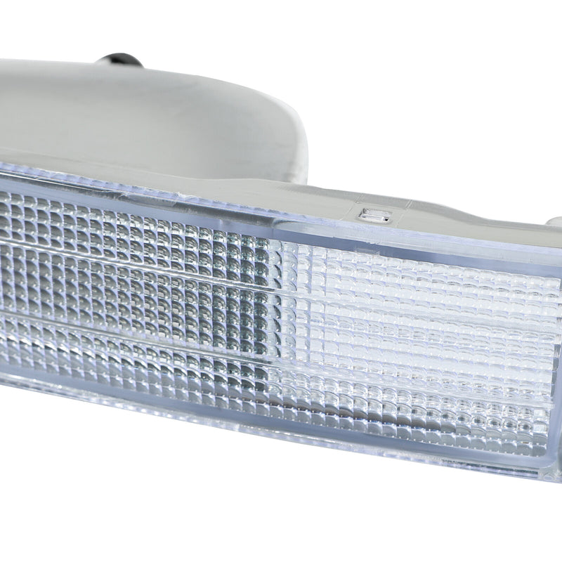 Front Bumper Signal Light Clear Lens Left Right for Lexus LS400 1990-1994