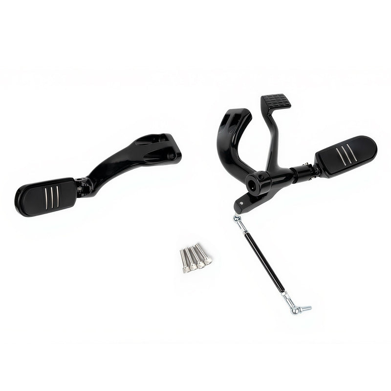 Mid Forward Controls Footpeg Pegs Levers for Harley Sportster XL 2004-2013