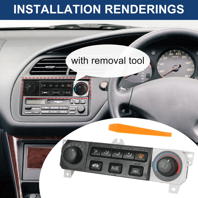 A/C Heater Climate Control Module for Honda Accord 1998-2000 Odyssey 1998-04