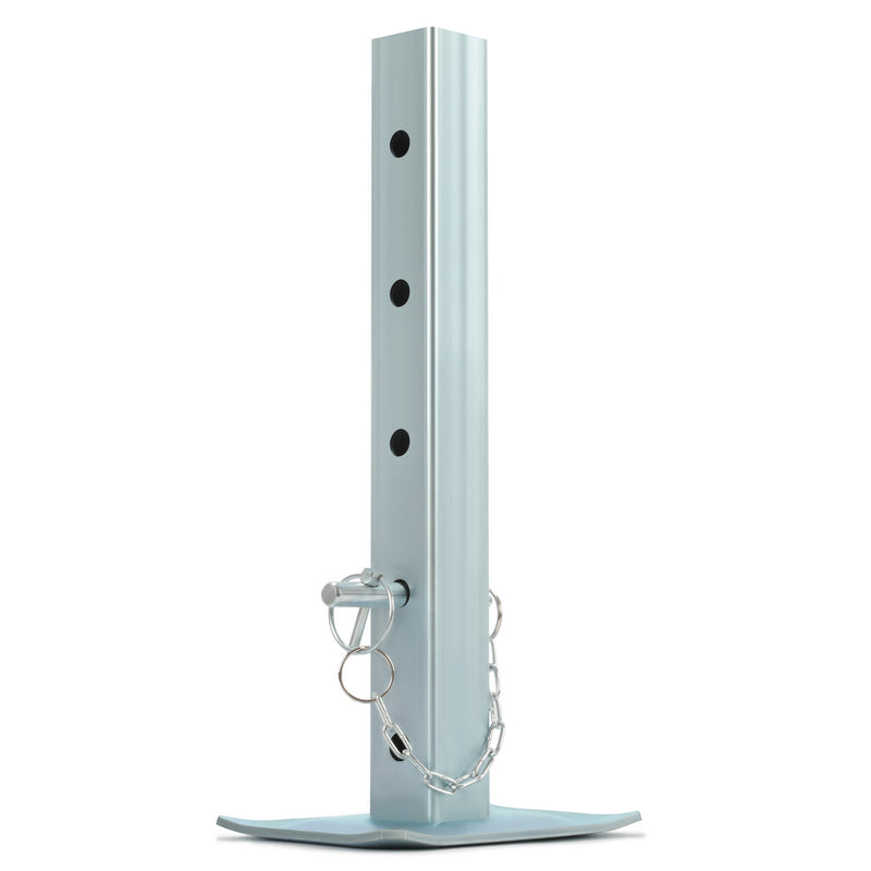 8000LBS Square Jack Drop Leg Stand for 2" Square Tube 5 Mounting Holes