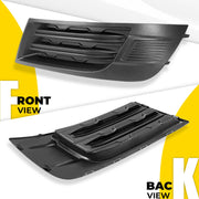 DURAFORCE Fog Light Cover Bezel Trim for Chevy Traverse 2013-2017 Left Right Side Pair
