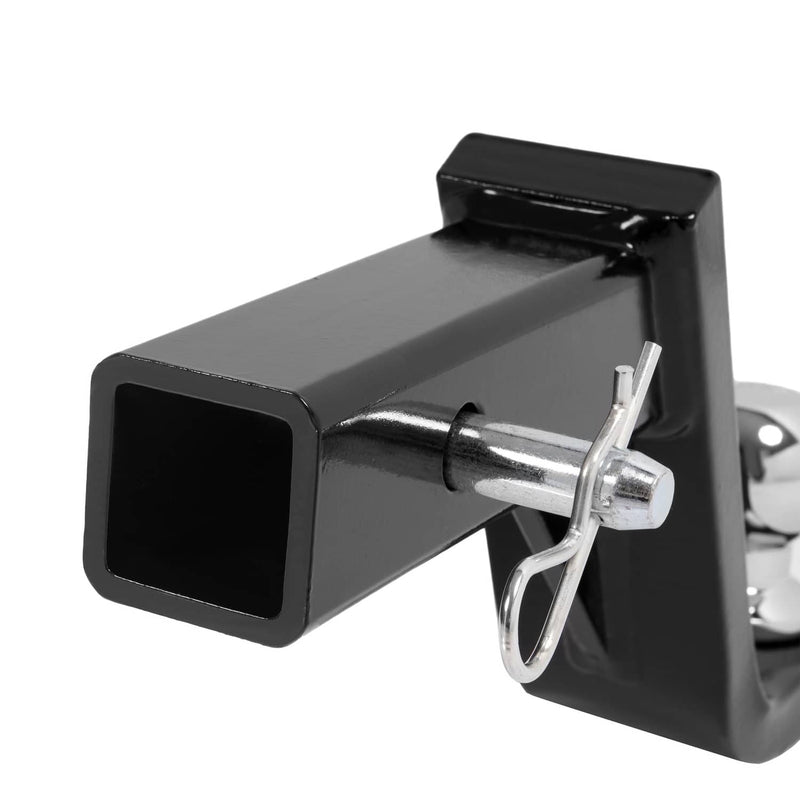 DURAFORCE Trailer Hitch Ball Mount With 2" Ball And Pin Fits 2" Receiver 7500 Lbs 6" Drop