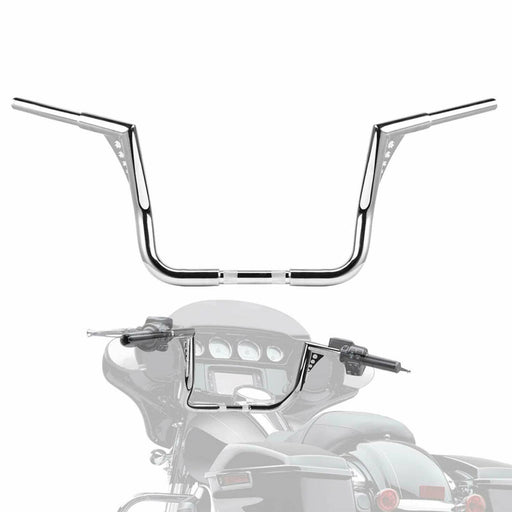 DURAFORCE 12" Ape Hangers Bars 1-1/4" Handlebar for Harley Electra Glide Ultra Classic FL