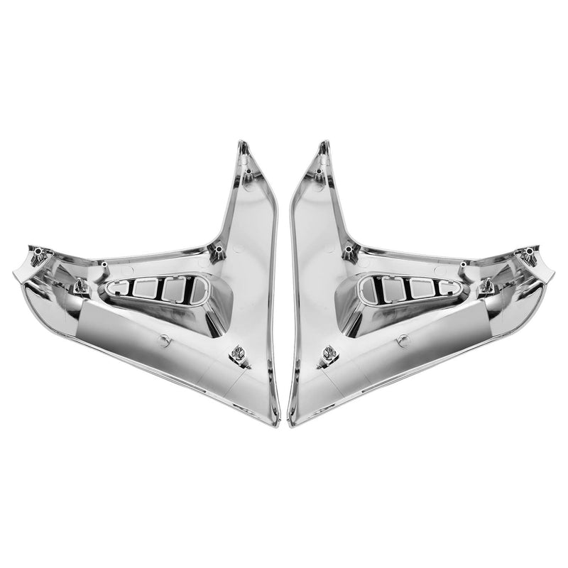 Chrome Left Right Triangle Cover for Honda GoldWing GL1800 2001-2011 Parts