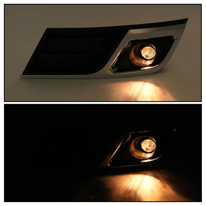 DURAFORCE Driving Fog Lights With Bezels for Chevrolet Traverse 2013-2017 Left Right