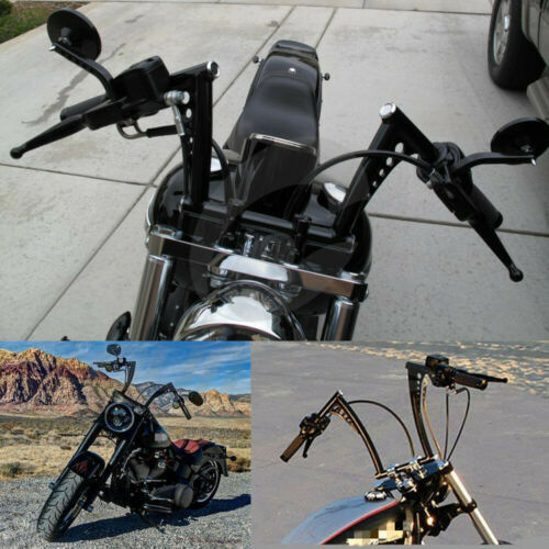 12" Rise Hangers Handlebar for Harley Softail Standard FXST 1999-2015