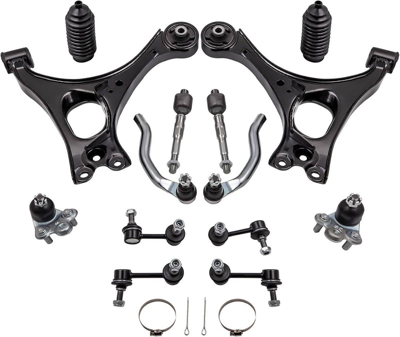14Pcs Suspension Kit Front Lower Control Arms for Honda Civic 2006-2011 K620383