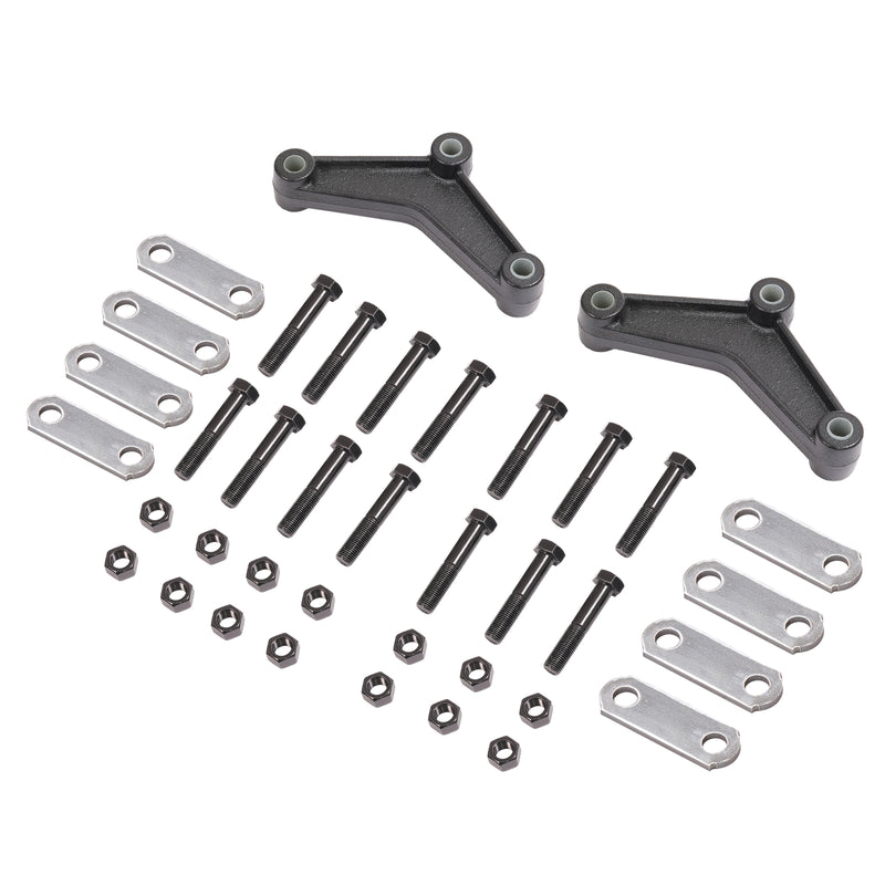 Tandem Leaf Spring Shackle Kit for 1 3/4" Trailer Axle Suspension Springs