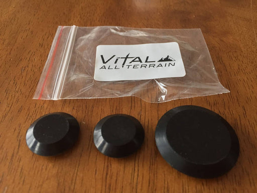 DURAFORCE Plastic Body Plugs for Jeep Wrangler JK 2007 2017 Tailgate Tramp Stamp Delete