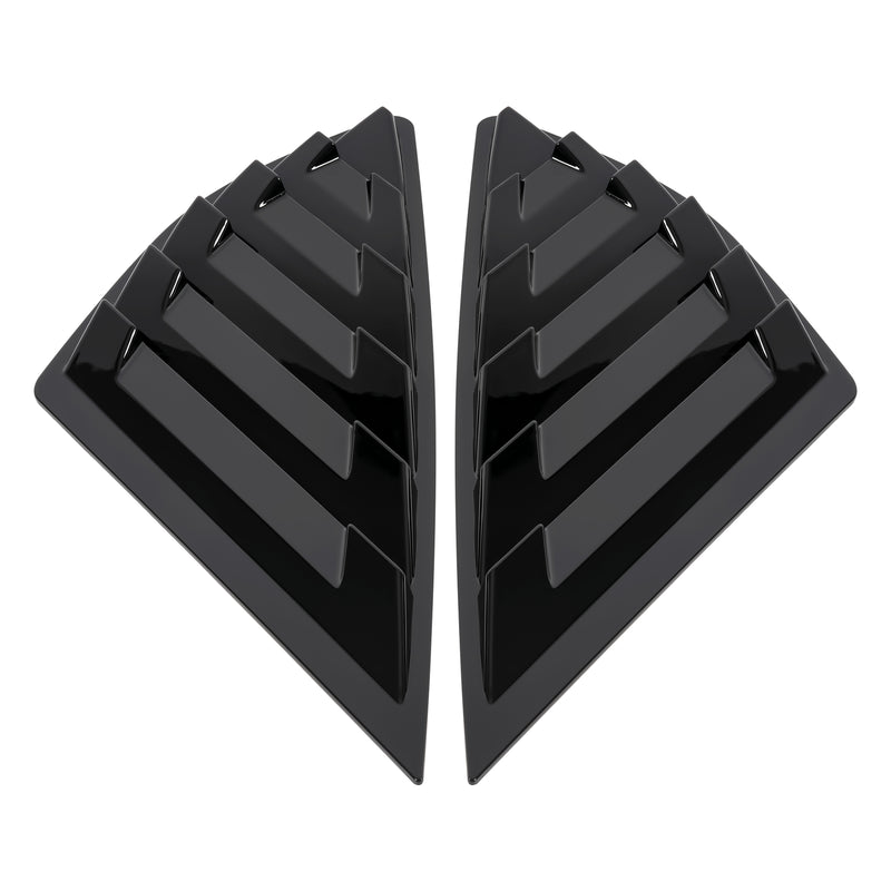 Side Quarter Window Louver Cover Scoop Vent for Ford Mondeo Fusion 2013-2020