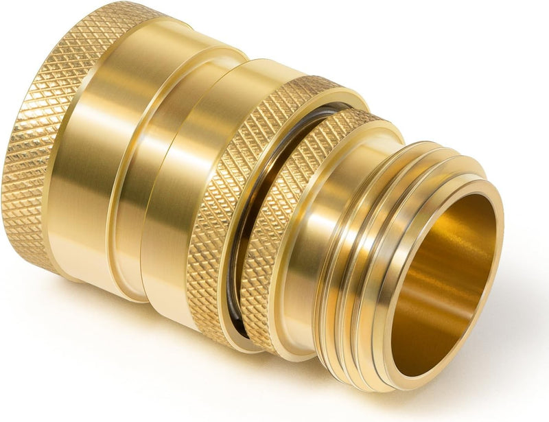 Brass Hose Quick Disconnect Set 3/4 GHT for Dramm 22729 Male Female