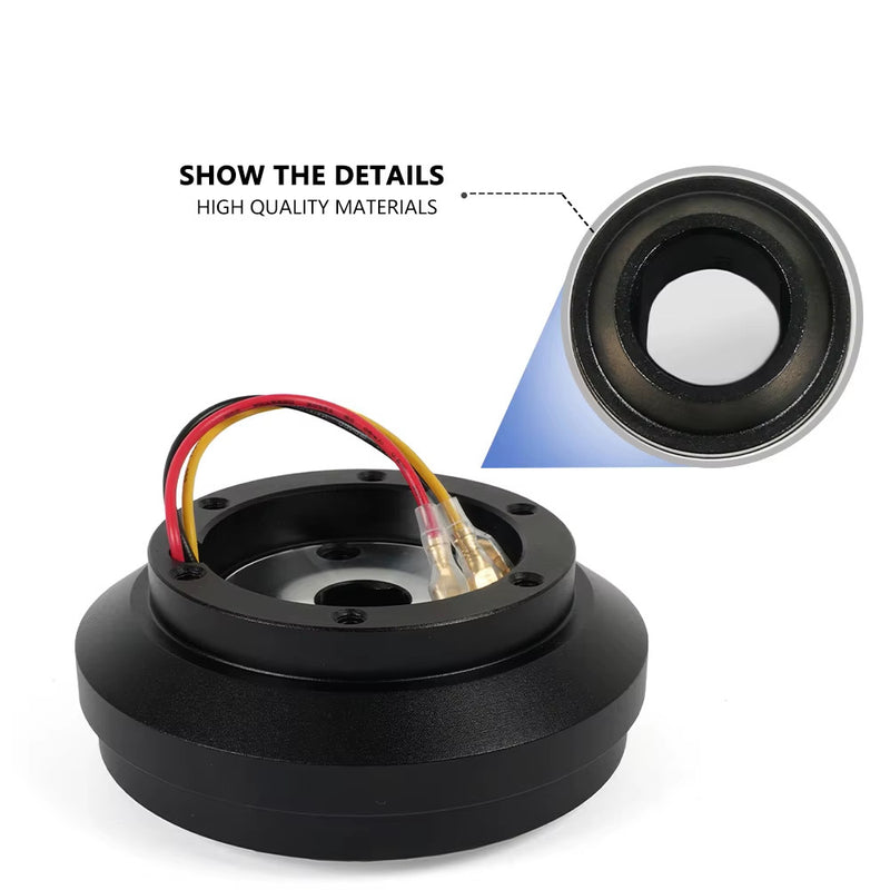 Steering Wheel 6-Hole Short Thin Hub Adapter Kit 174H for Ford Mustang 84-04