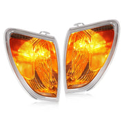 DURAFORCE Corner Signal Marker Lights for Land Cruiser 2005-2007 Chrome Amber L+R Set