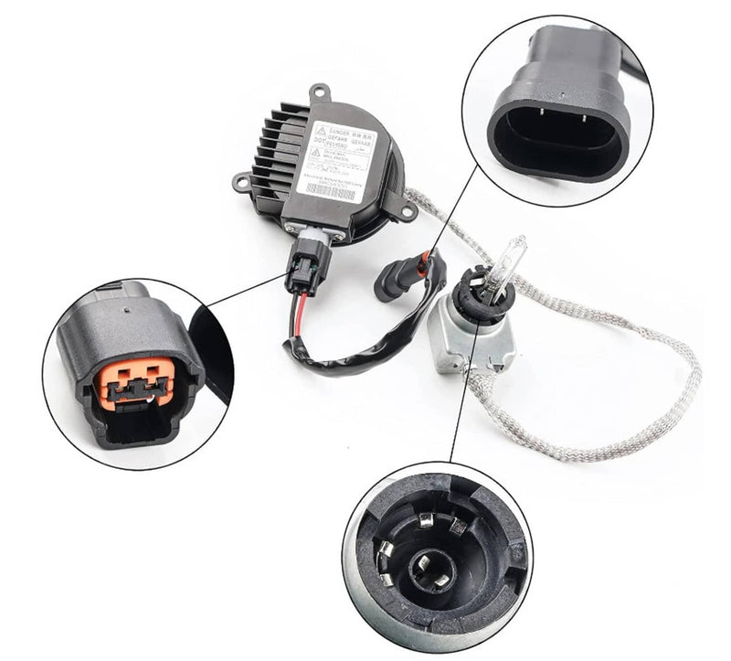 28474-89904 HID Xenon Headlight Ballast Igniter Cord Bulb for Nissan Infiniti