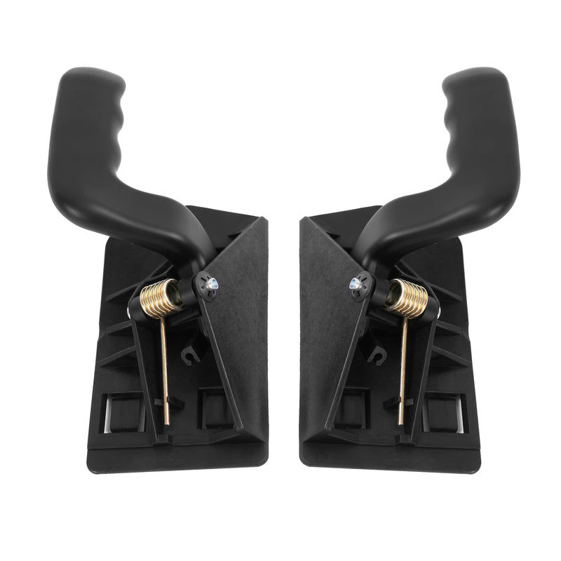 Black Inside Door Handles for GMC Sierra 1500 2002-2006 LH RH 2 Pieces