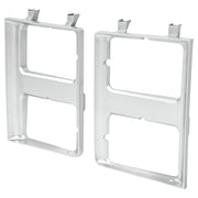 DURAFORCE Headlight Doors Bezels for Chevy GMC C K Series 1985-1987 Driver Passenger RH LH