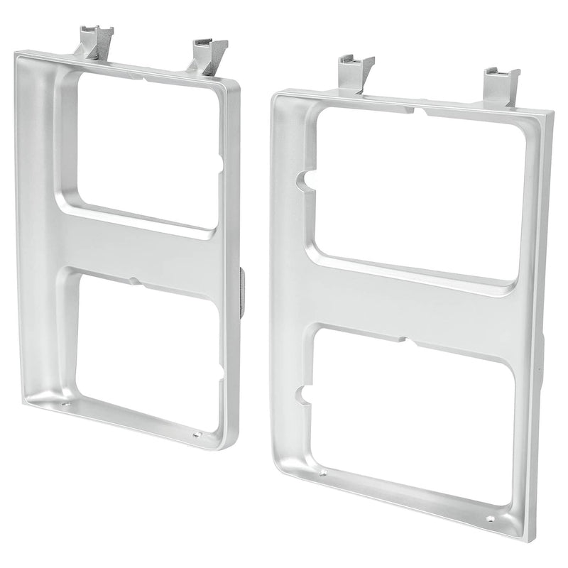 DURAFORCE Headlight Doors Bezels for Chevy GMC C K Series 1985-1987 Driver Passenger RH LH