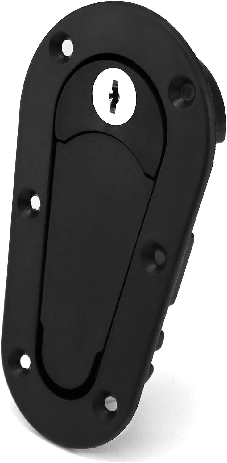 Quick Release Hood Pin Locking Latch Kit Black Universal Fit