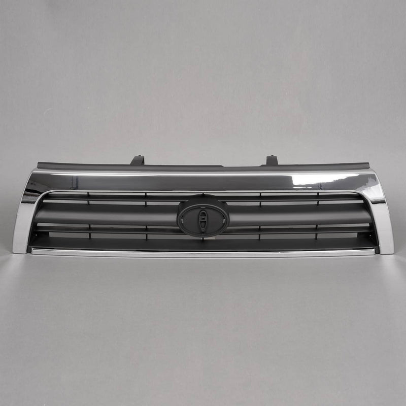 DURAFORCE Grille Assembly for Toyota 4Runner 1996-1998 Chrome Shell With Emblem Base