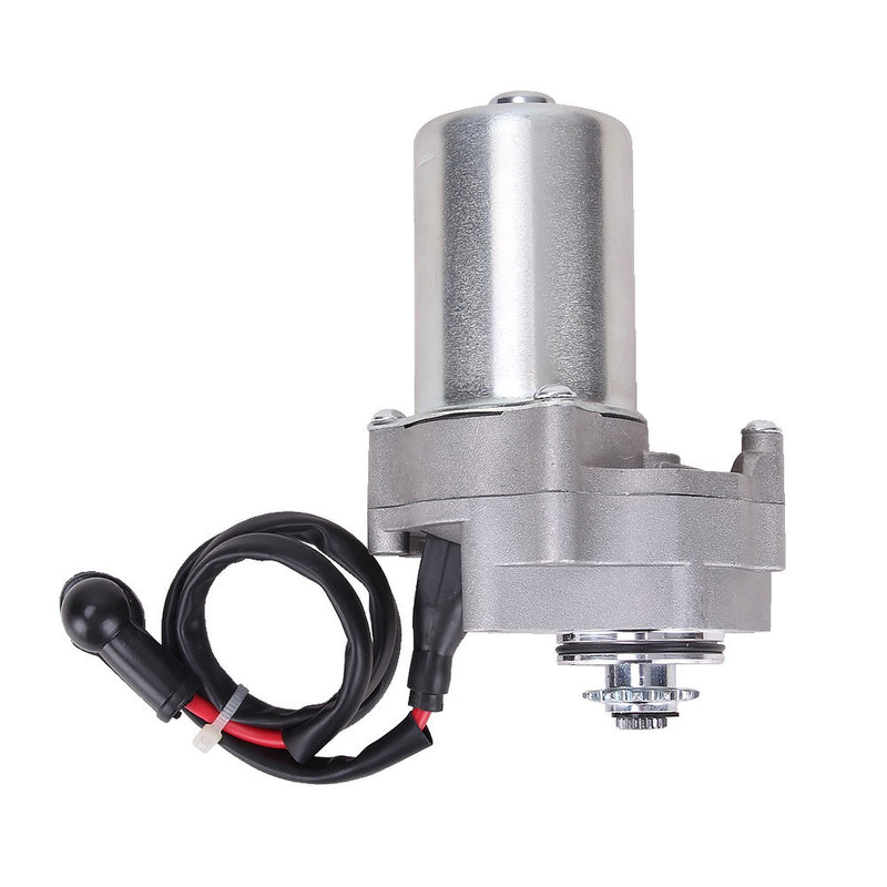 2 Bolt Starter Motor with Line for 50-125cc ATV Go Kart Dirt Bike Quad 12T