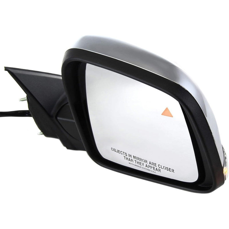 68236930AF Left Manual Fold Mirror Blind Spot for Jeep Grand Cherokee 11-22