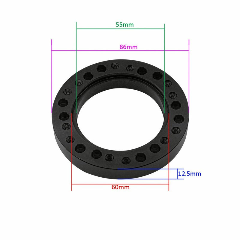 Universal Steering Wheel Hub PCD Adapter Spacer Kit for Momo Nardi OMP Sparco