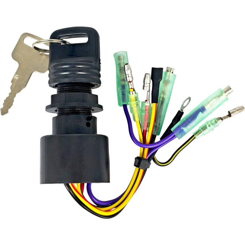 DURAFORCE 87-17009A5 Boat Ignition Switch for Mercury 25 HP Jet 2 CYL International