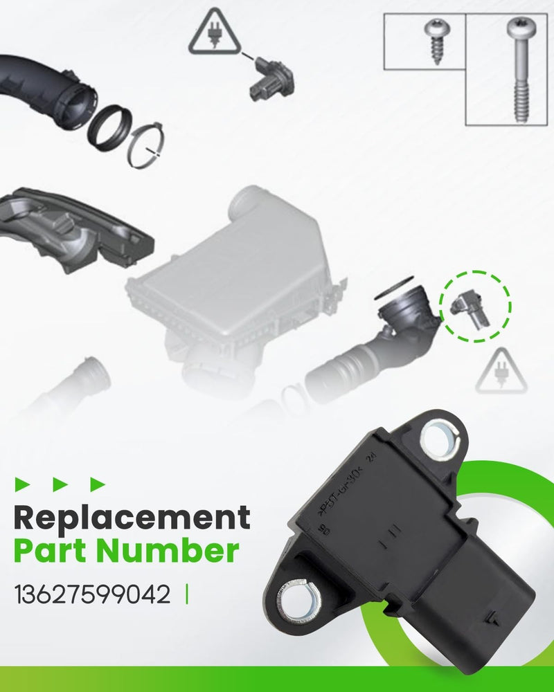 MAP Sensor 13627599042 for BMW X5 X6 640i 650i 750i Manifold Absolute