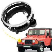DURAFORCE Headlight Headlamp Bulb Mount Bracket Bucket Front Right for Jeep 97-06 Wrangler