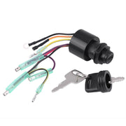 DURAFORCE 17009A5 Ignition Switch Key for Mercury Outboard Engine 6-Wire Replaces MP510909