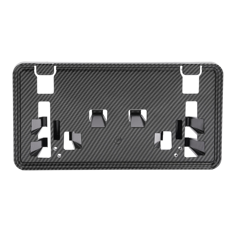 Front License Plate Mount Holder Carbon Style for Ford F-150 F150 2021-2023