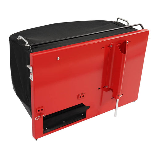 DURAFORCE Side Mount Grass Catcher Frame for Universal Red Black Powder Coated