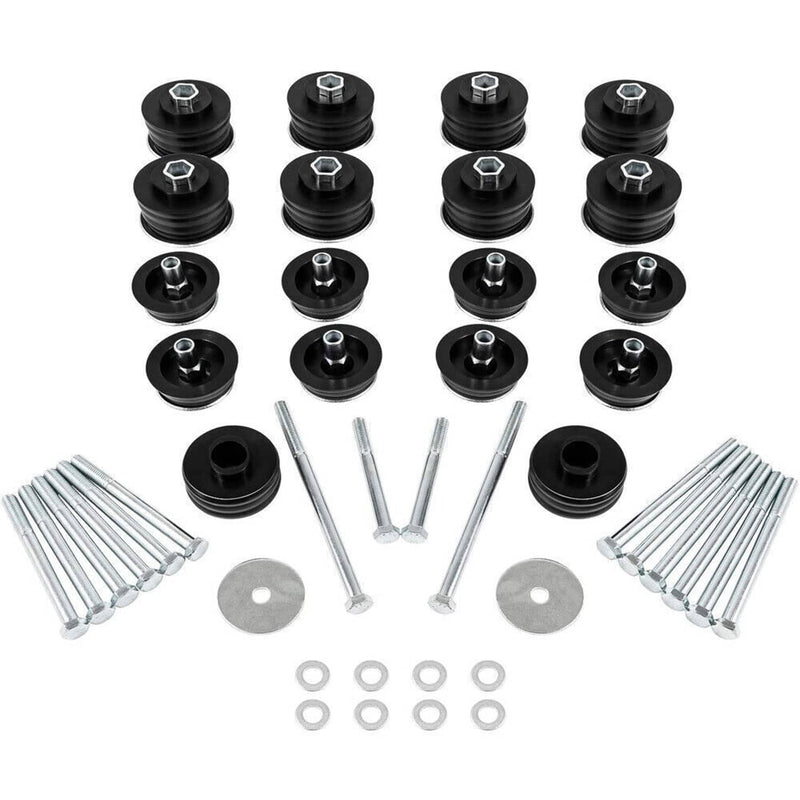 KF04060BK Body Cab Mount Bushing Kit for Ford F250 F350 Super Duty 2/4WD 2008-16