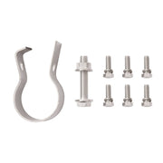 DURAFORCE Universal Electrophoresis Rear Quarter Fender Bracket Stainless Steel Slivery