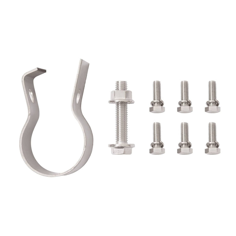 DURAFORCE Universal Electrophoresis Rear Quarter Fender Bracket Stainless Steel Slivery