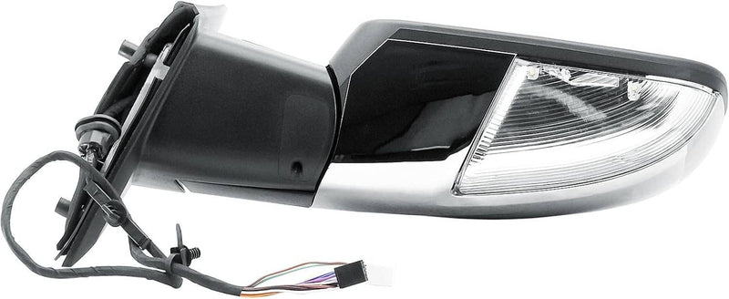 Chrome Power Folding Heated Right Mirror LED Signal for 2013-2019 Dodge Ram 1500