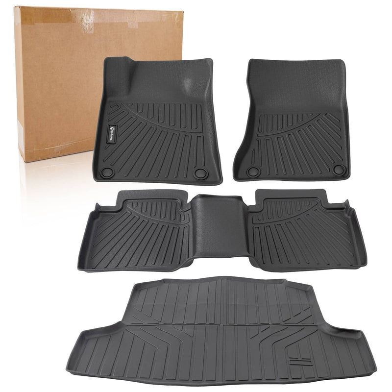 TPE Floor Mats Cargo Liner for Nissan Altima 2019-2025 All Weather Liner