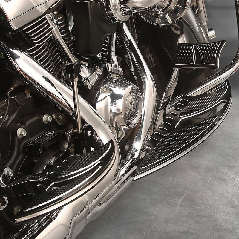 Front Driver Rear Passenger Floorboards for Harley Road Electra Street Glide
