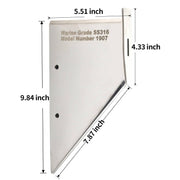 DURAFORCE 27021 Skeg Cover Protector Guard for Mercury Mercuriser Alpha 1 Outdrive 1985-90