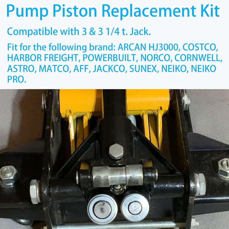 Floor Jack Pump Piston Kit for Harbor Freight for Costco for Arcan for Matco