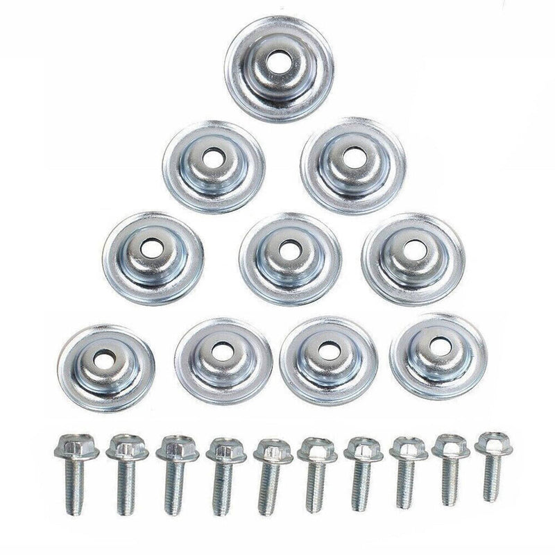UTV Skid Plate Washer Bolt Set for Polaris General Ranger RS1 RZR 20Pcs