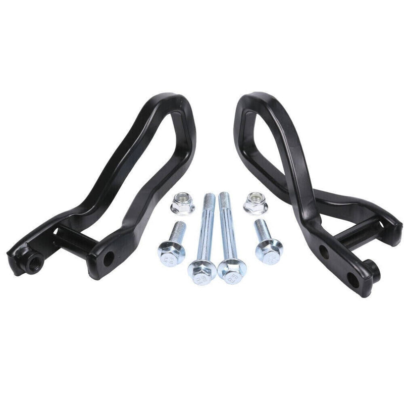 Front Tow Recovery Hooks Set with Bolts for GMC Sierra 1500 2019-2021 Black 2Pcs