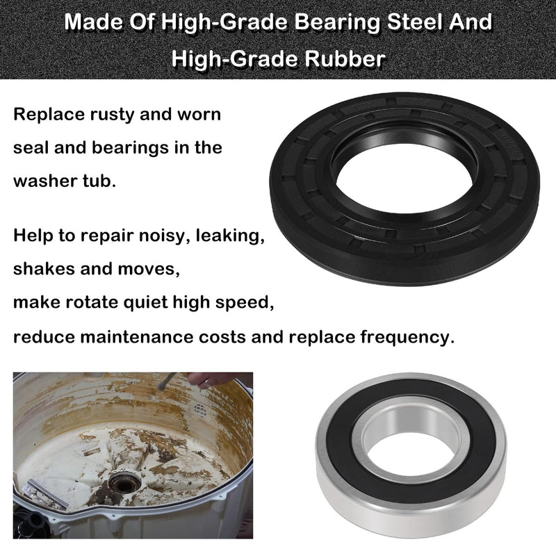 DC62-00156A 6601-002637 6601-000148 Washer Seal & Bearing Replacement Kit