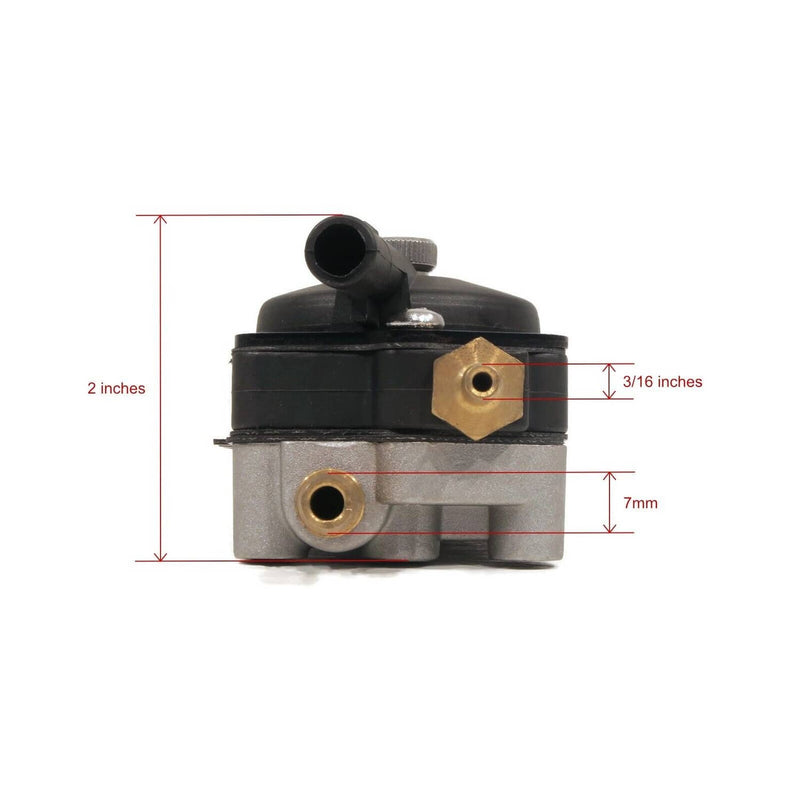 DURAFORCE 438555 433386 18-7353 Fuel Pump Assembly for Johnson Evinrude 20-30HP 99-00