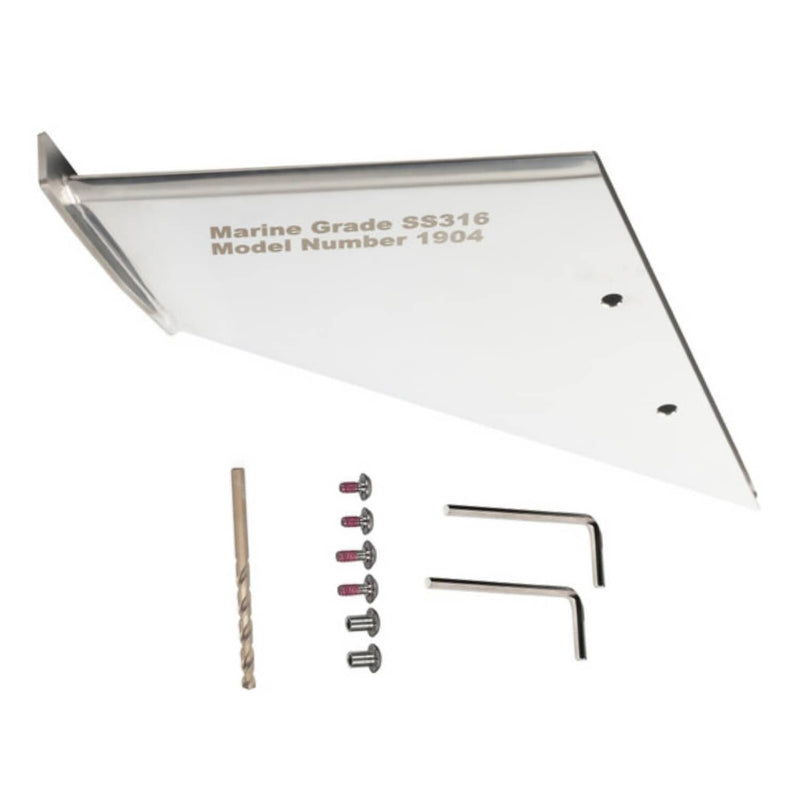 DURAFORCE 27061 Skeg Guard Stainless Steel Protector for Mercury 4 Or 2 Stroke
